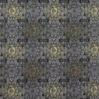 Intricate Mandala Fusion Satin Cotton