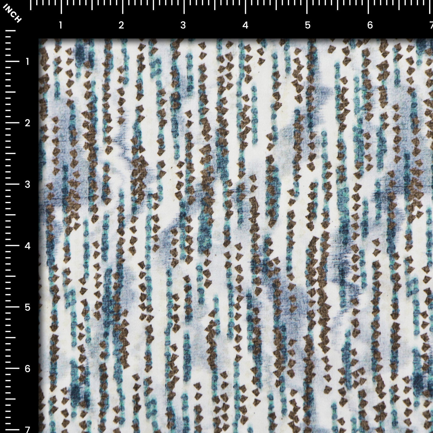 Abstract Linear Texture Satin Fabric