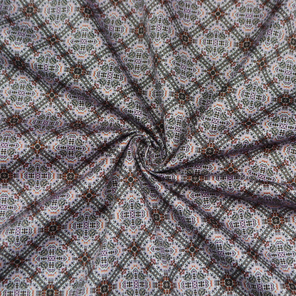 Ornate Symmetry Medallion Satin Cotton