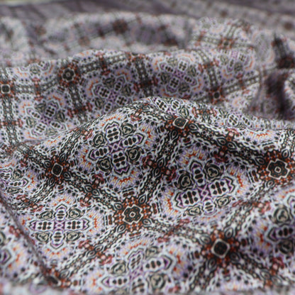 Ornate Symmetry Medallion Satin Cotton