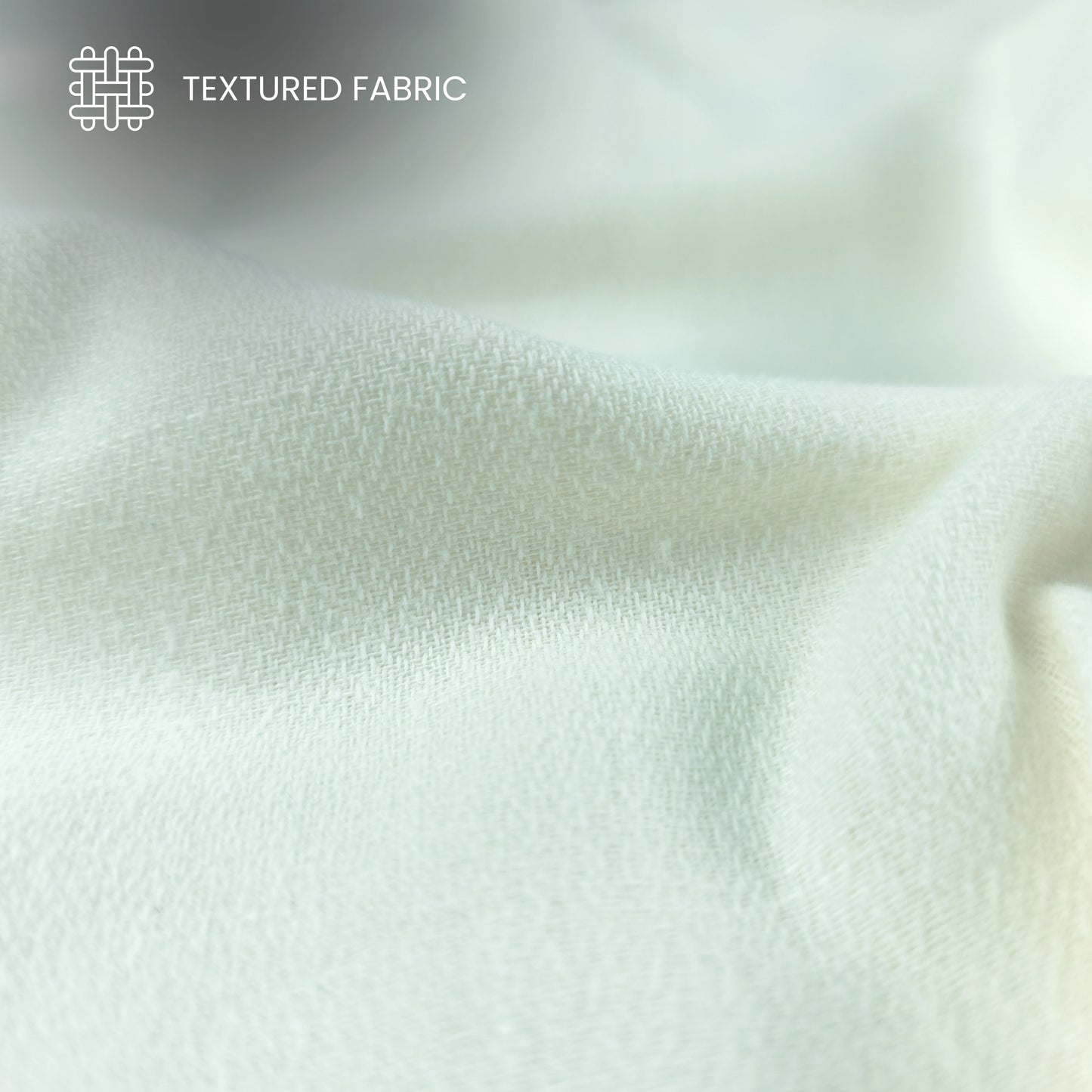Textured Plain Dyed Crepe Cotton Slub Fabric