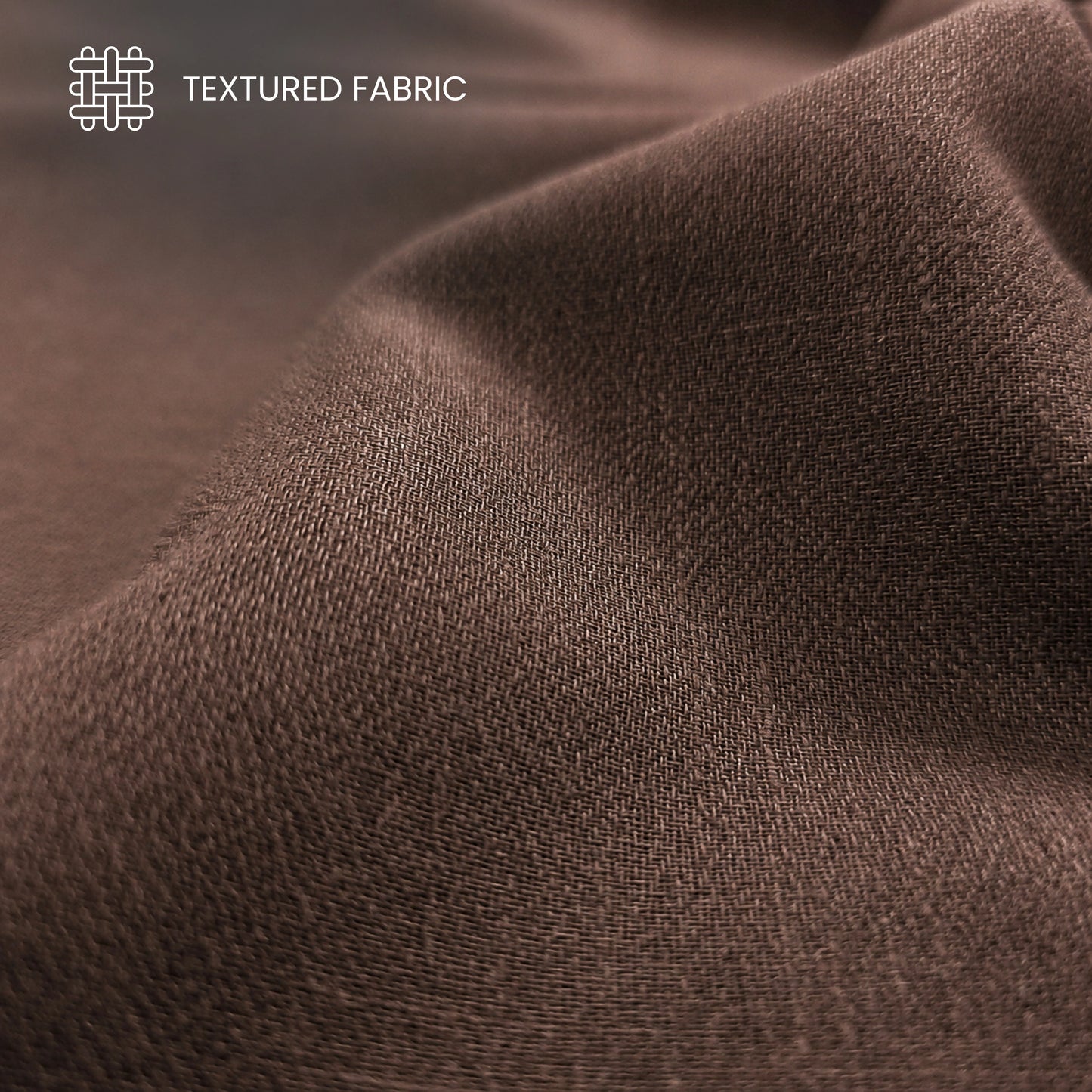 Textured Plain Dyed Crepe Cotton Slub Fabric
