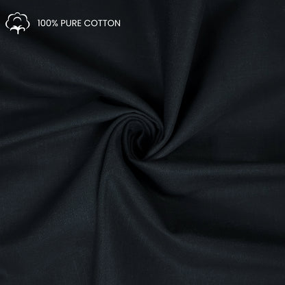 Textured Plain Dyed Crepe Cotton Slub Fabric