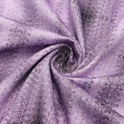 Soft Kaleidoscopic Texture Satin Fabric