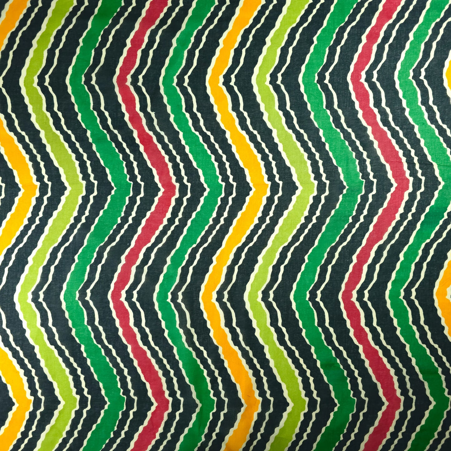 Jaipuri Leheriya Printed Cotton Mulmul Fabric