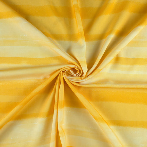 Soft Ombre Stripe Printed Rayon Fabric