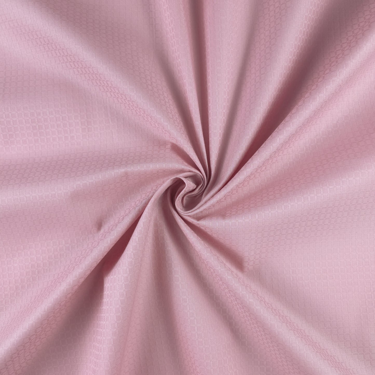 Plain Dyed Check Weave Cotton Dobby Fabric