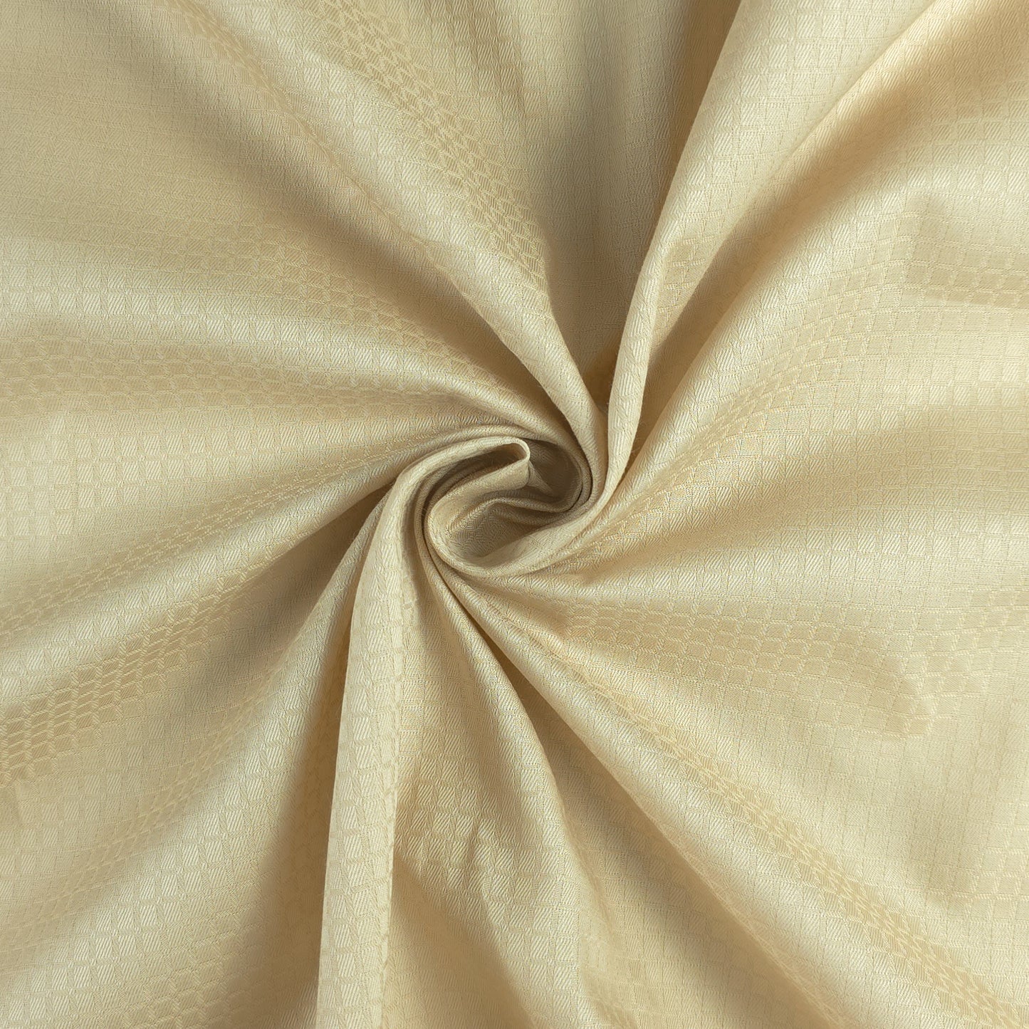 Plain Dyed Check Weave Cotton Dobby Fabric