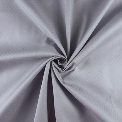 Plain Dyed Mini Check Cotton Dobby Fabric - Lavender Mist