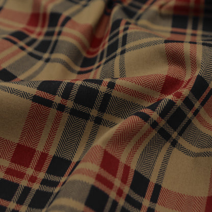 Classic Plaid Check Poplin Fabric
