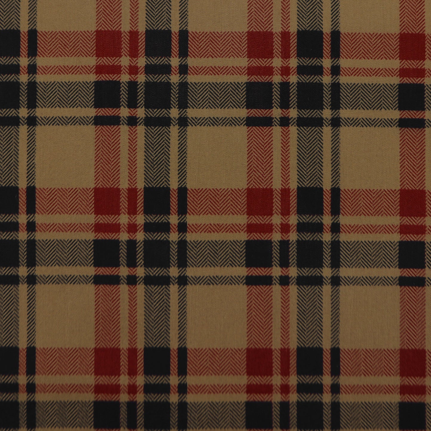 Classic Plaid Check Poplin Fabric