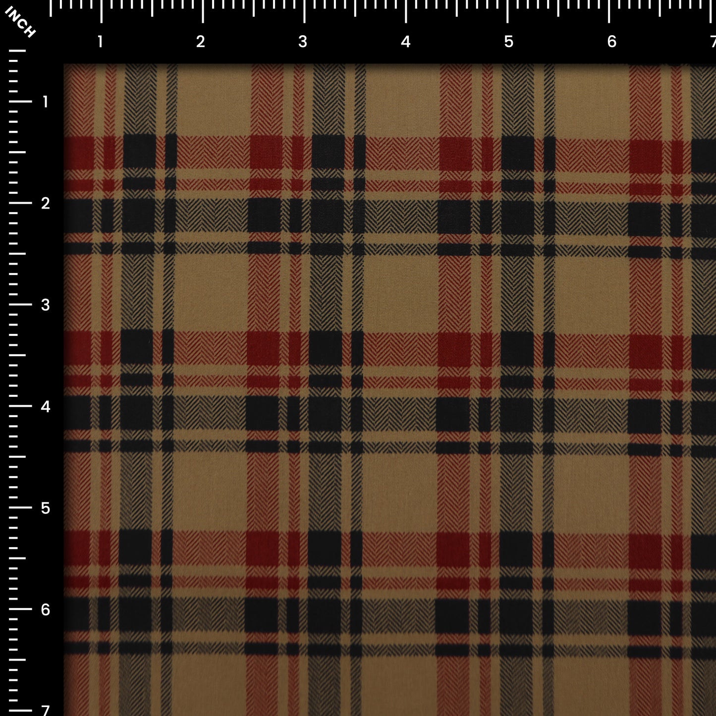Classic Plaid Check Poplin Fabric