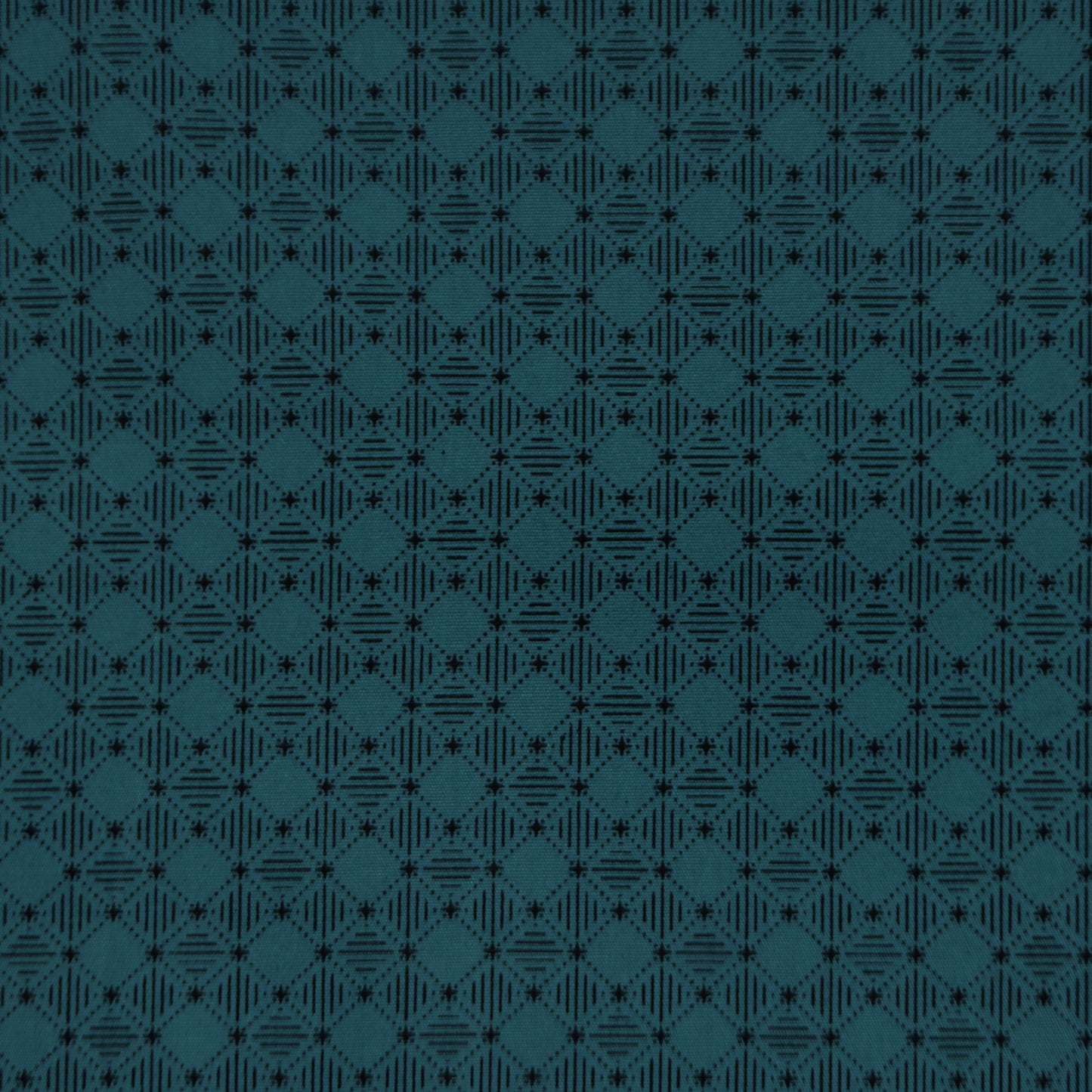 Micro Diamond Grid Poplin Fabric