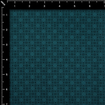 Micro Diamond Grid Poplin Fabric