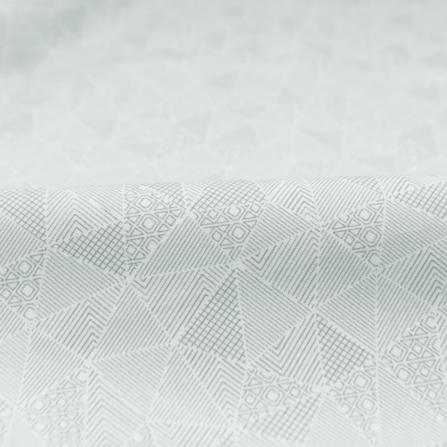 Geometric Texture Poplin Fabric