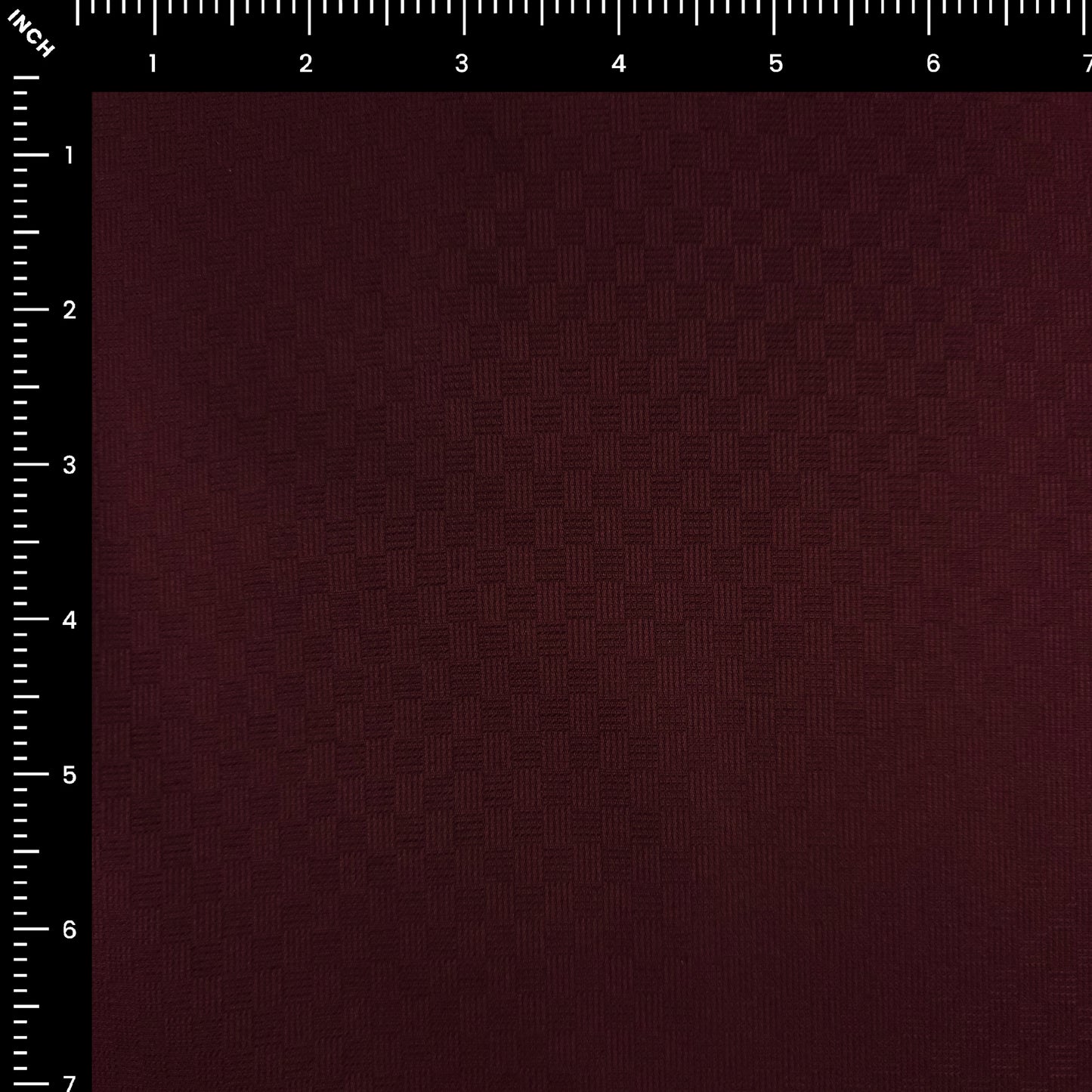 Plain Dyed Mini Check Cotton Dobby Fabric