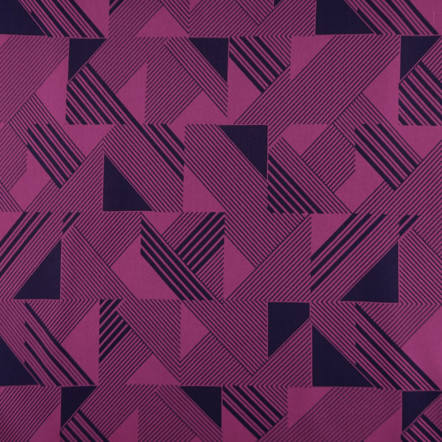 Abstract Geometry Satin Fabric - Kapaas
