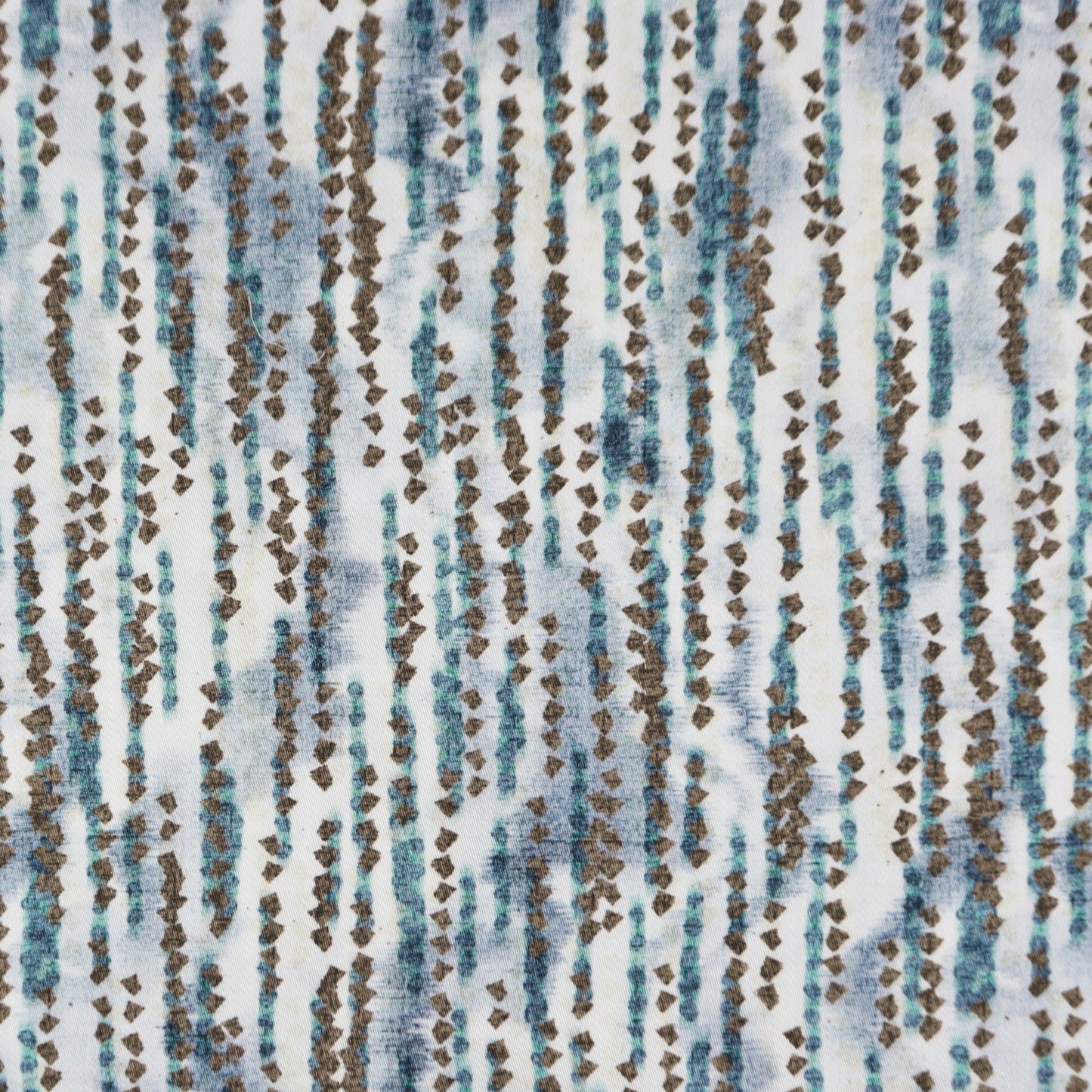 Abstract Stripe Satin Fabric - Kapaas