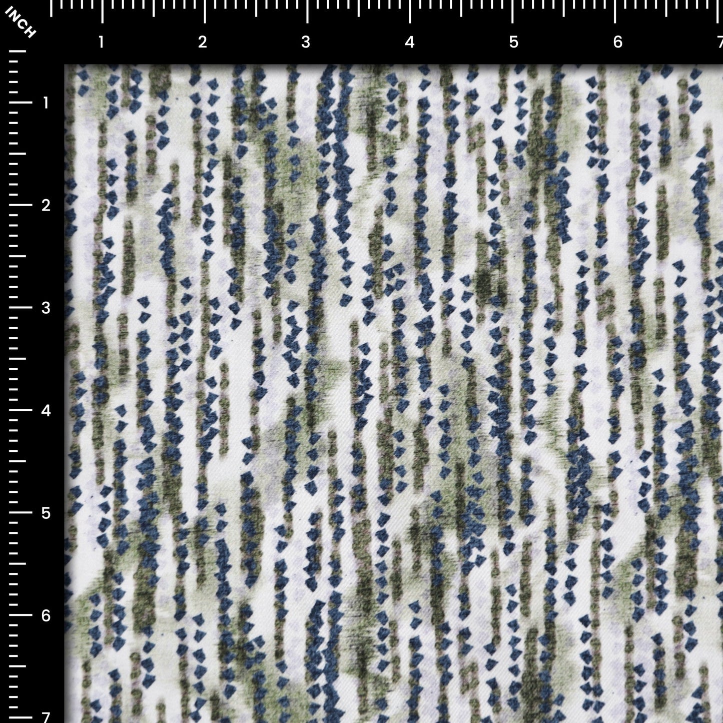 Abstract Stripe Satin Fabric - Kapaas