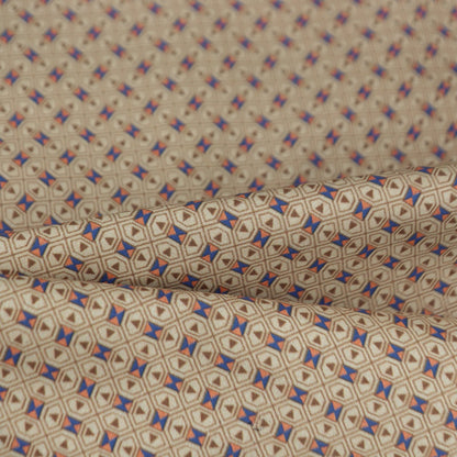 Antique Bazaar Tile Poplin Fabric - Kapaas