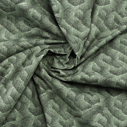 Architect Weave Printed Poplin Fabric - Kapaas