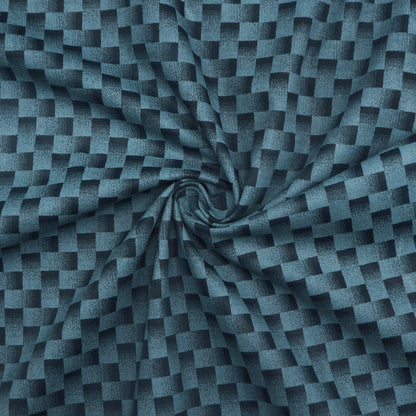 Checkerboard Satin Fabric - Kapaas