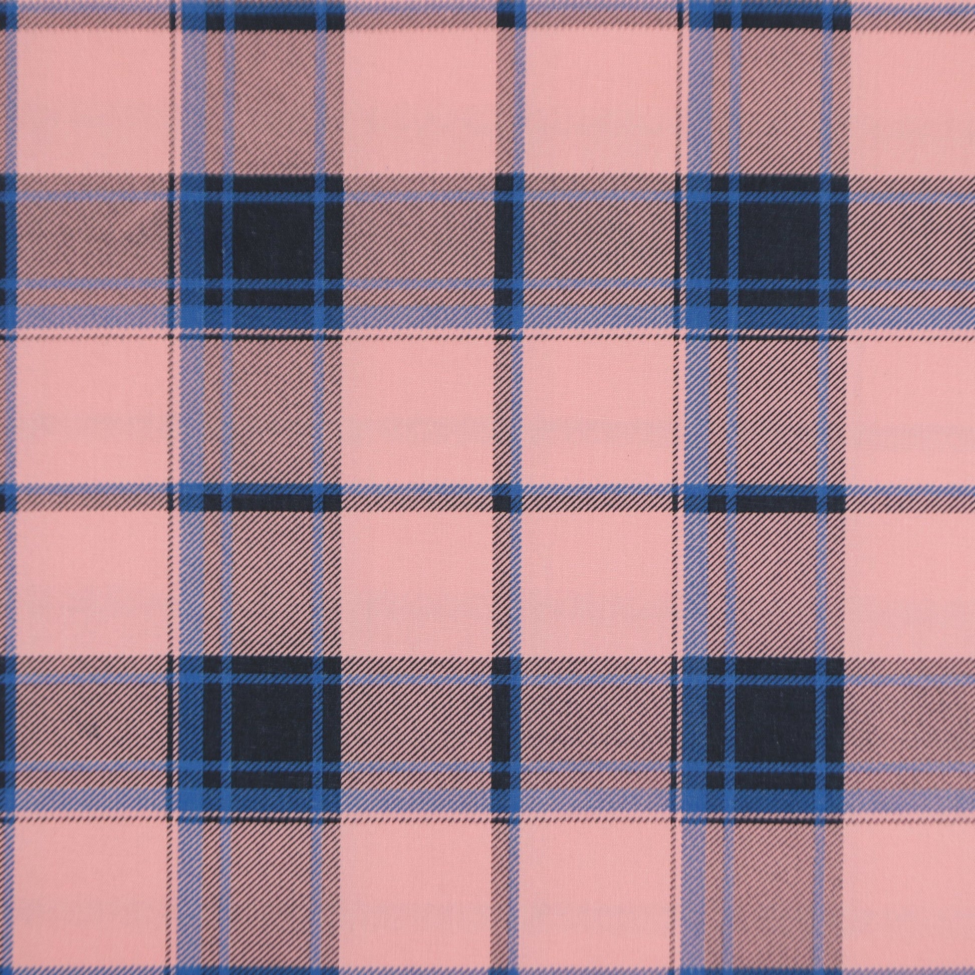 Classic Plaid Grid Poplin Fabric - Kapaas