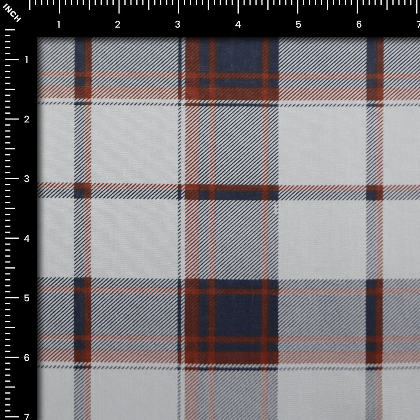 Classic Plaid Grid Poplin Fabric - Kapaas