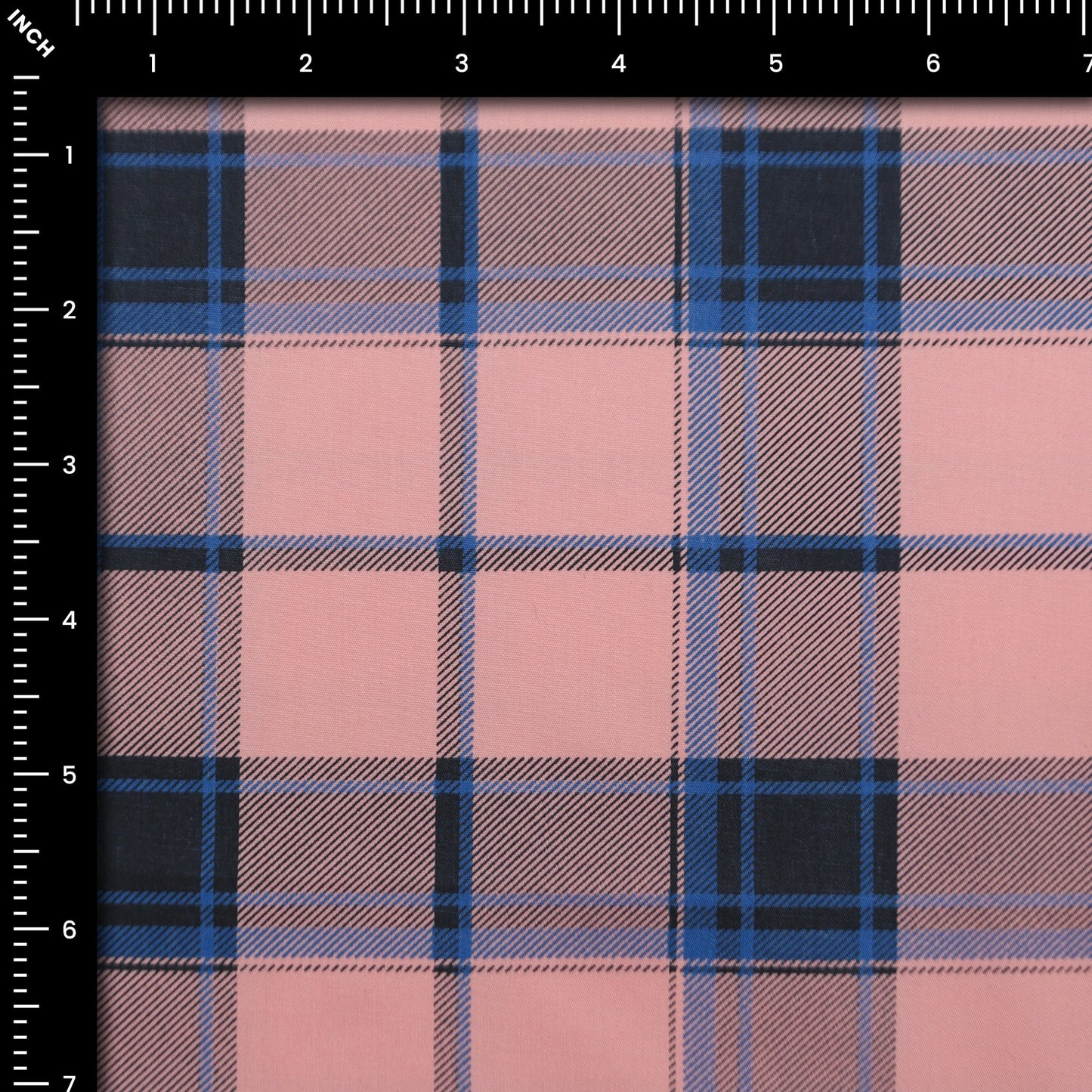 Classic Plaid Grid Poplin Fabric - Kapaas