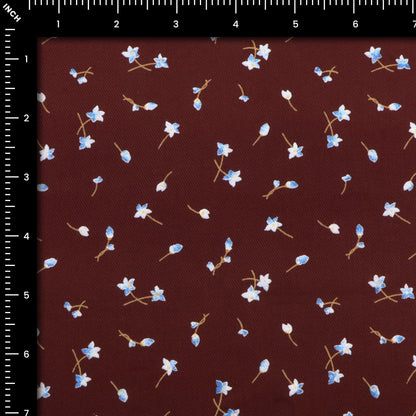 Meadow Bloom Cavalry Twill Fabric - Kapaas