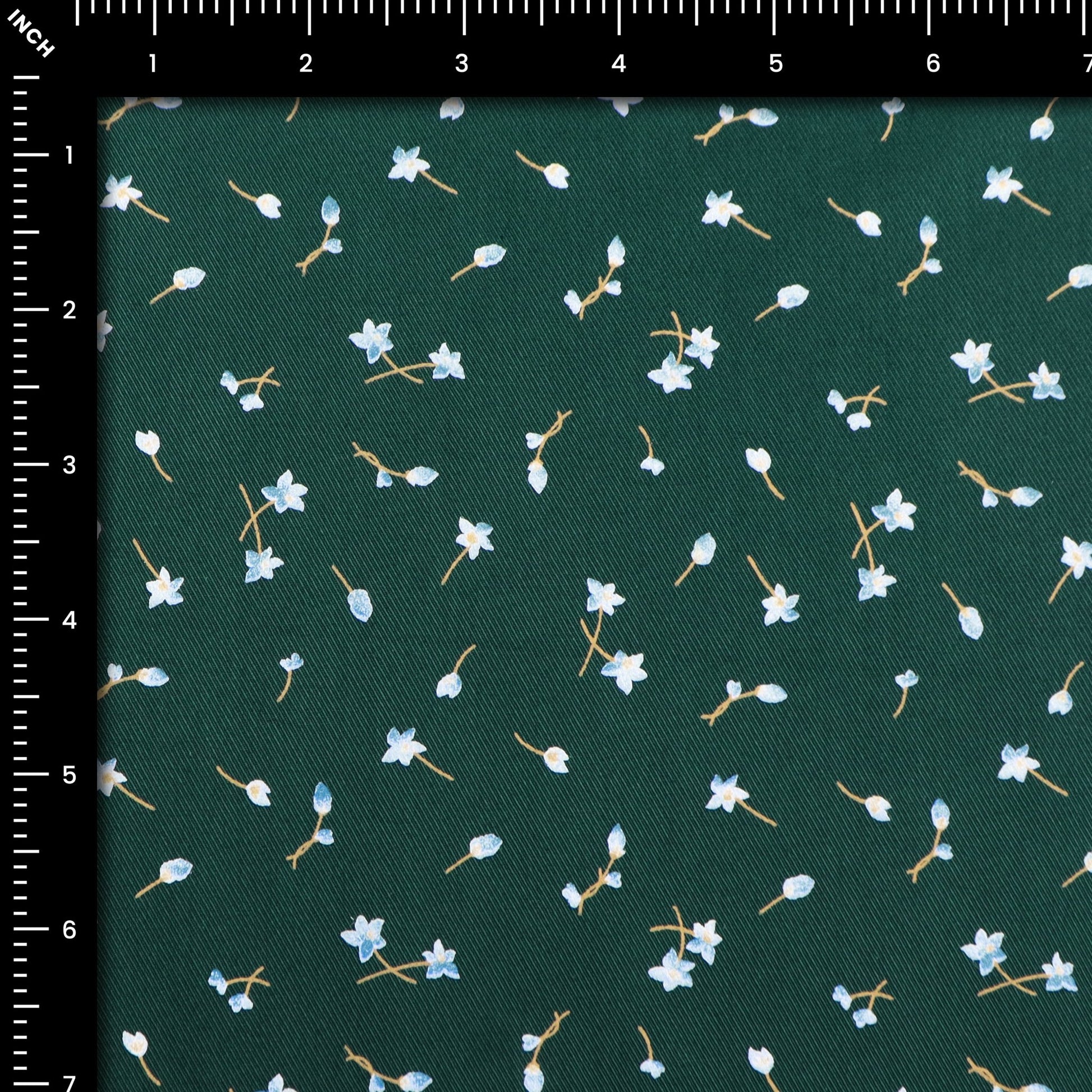 Meadow Bloom Cavalry Twill Fabric - Kapaas