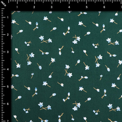 Meadow Bloom Cavalry Twill Fabric - Kapaas