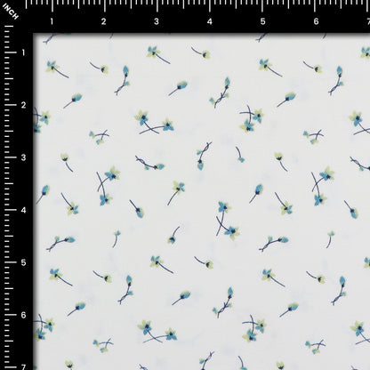 Meadow Bloom Cavalry Twill Fabric - Kapaas