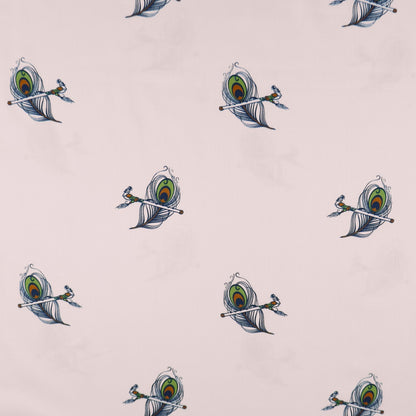 Divine Plume Satin Fabric - Kapaas