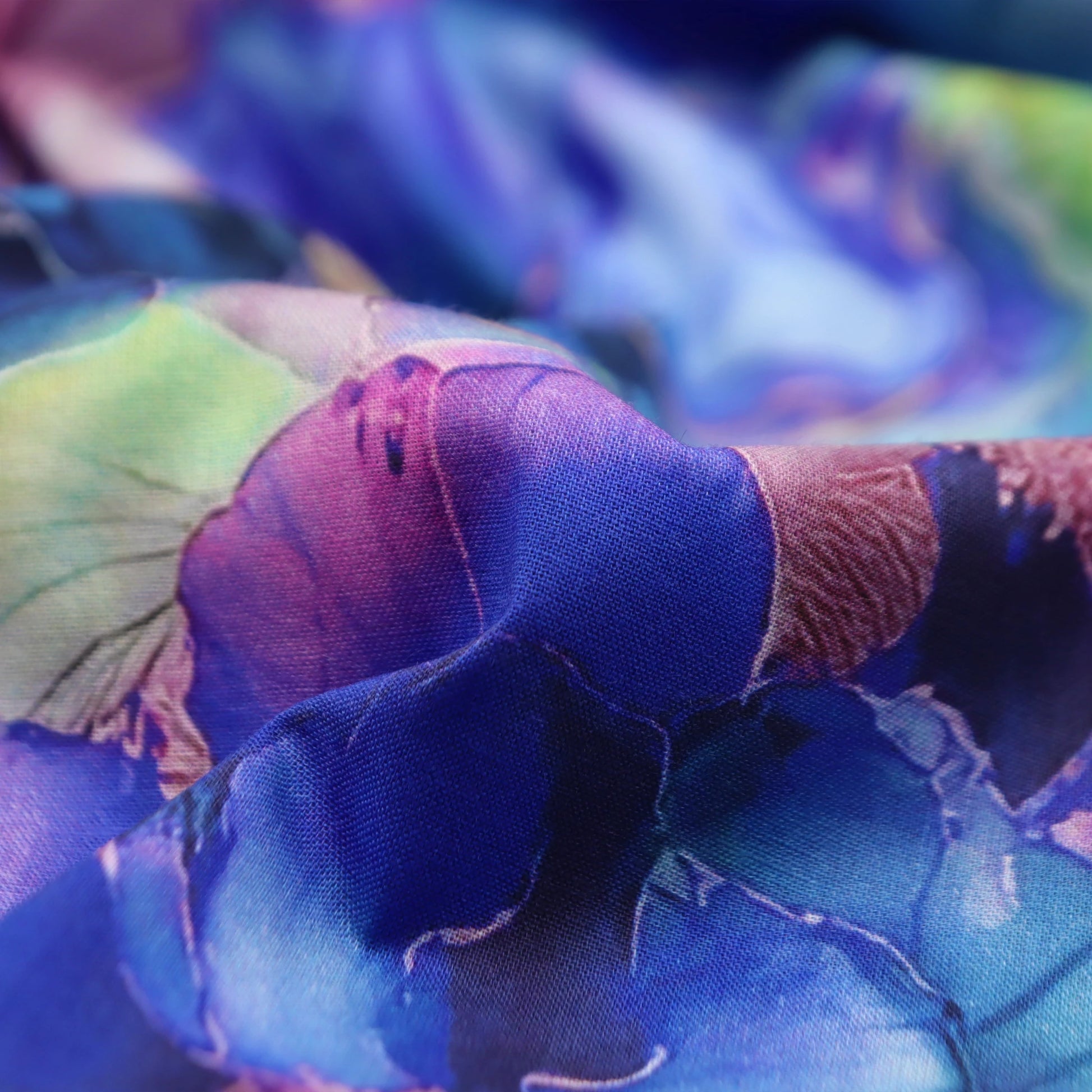 Floral Bloom Cambric Fabric - Kapaas