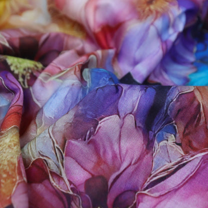 Floral Bloom Cambric Fabric - Kapaas