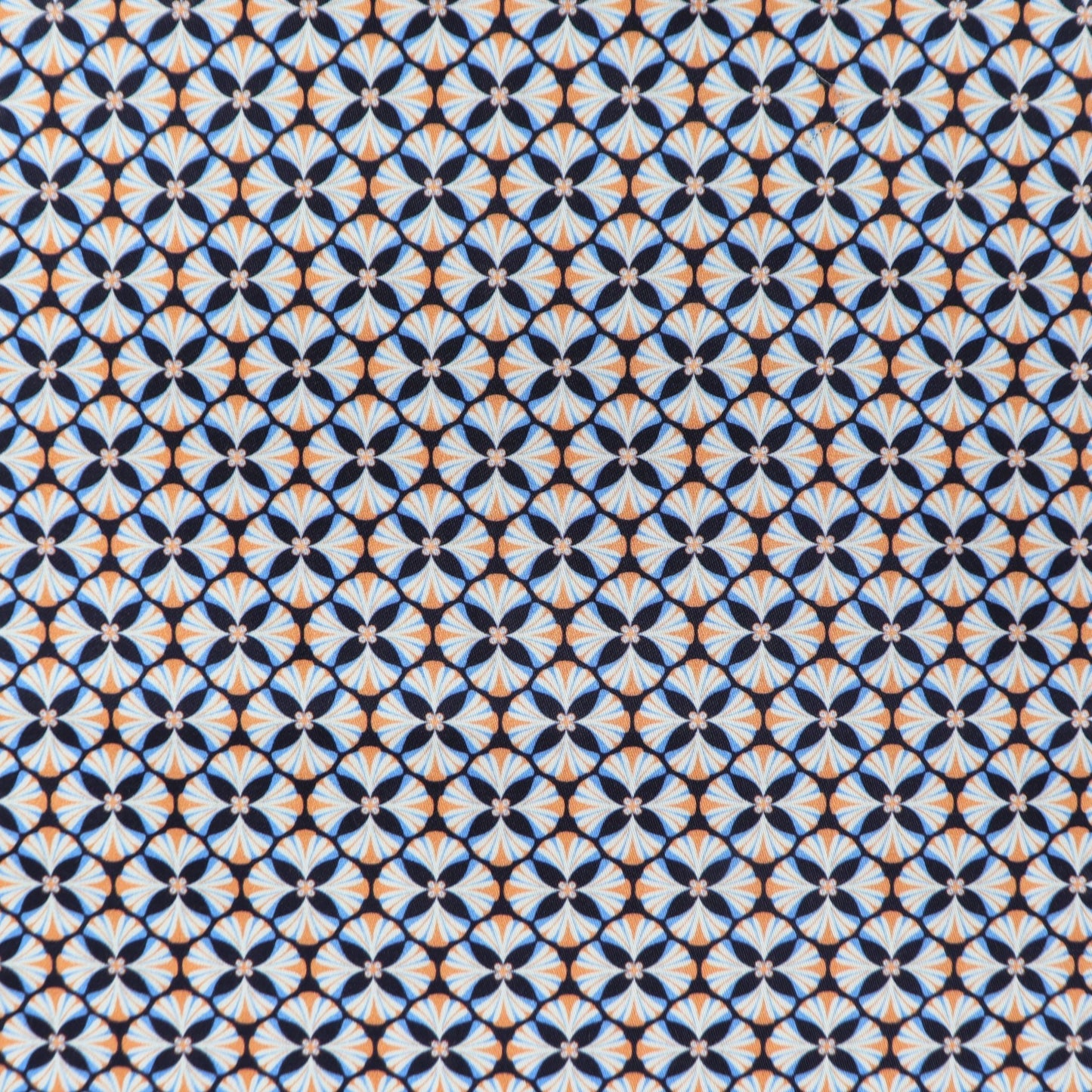 Geometric Lattice Satin Fabric - Kapaas