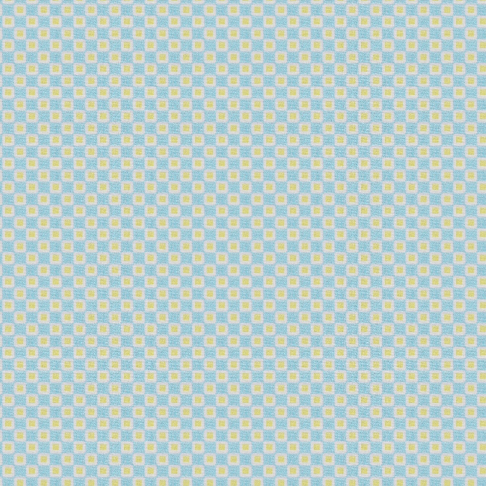 Geometric Micro - Check Poplin Fabric - Kapaas
