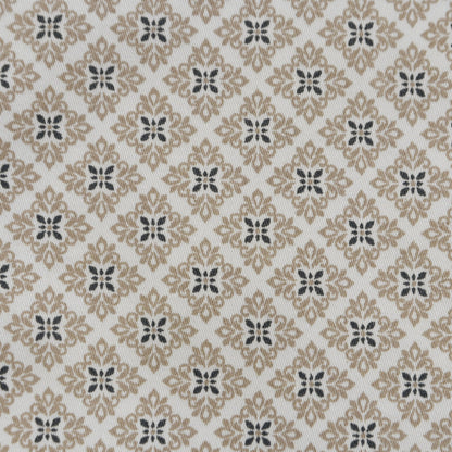 Heritage Tile Motif Satin Fabric - Kapaas