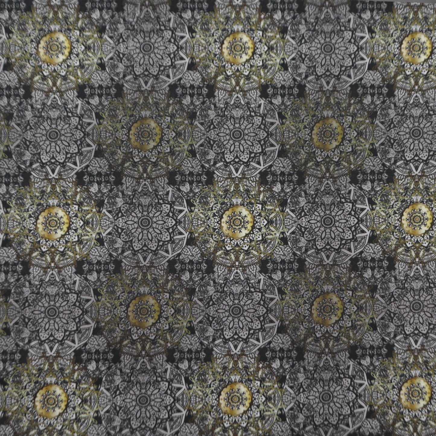 Intricate Mandala Fusion Satin Cotton - Kapaas