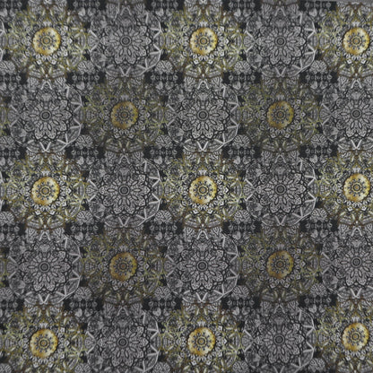 Intricate Mandala Fusion Satin Cotton - Kapaas