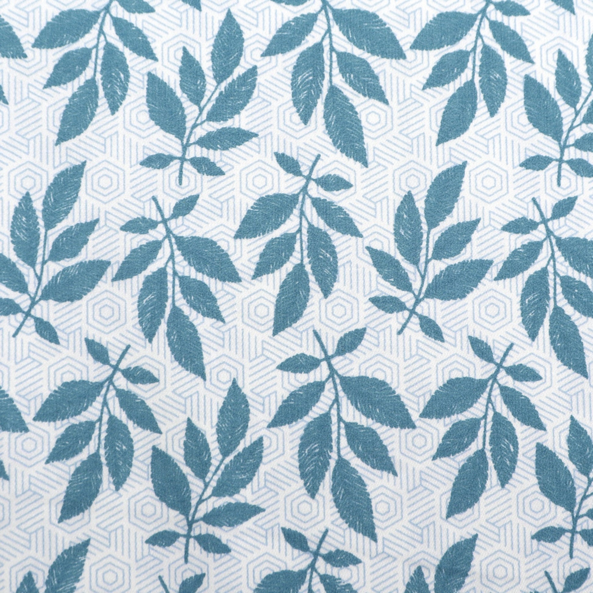 Leaf Lattice Satin Fabric - Kapaas
