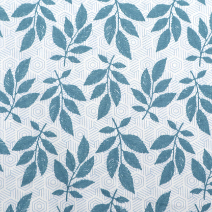 Leaf Lattice Satin Fabric - Kapaas