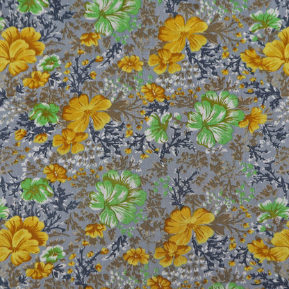 Meadow Garden Floral Cambric Fabric - Kapaas