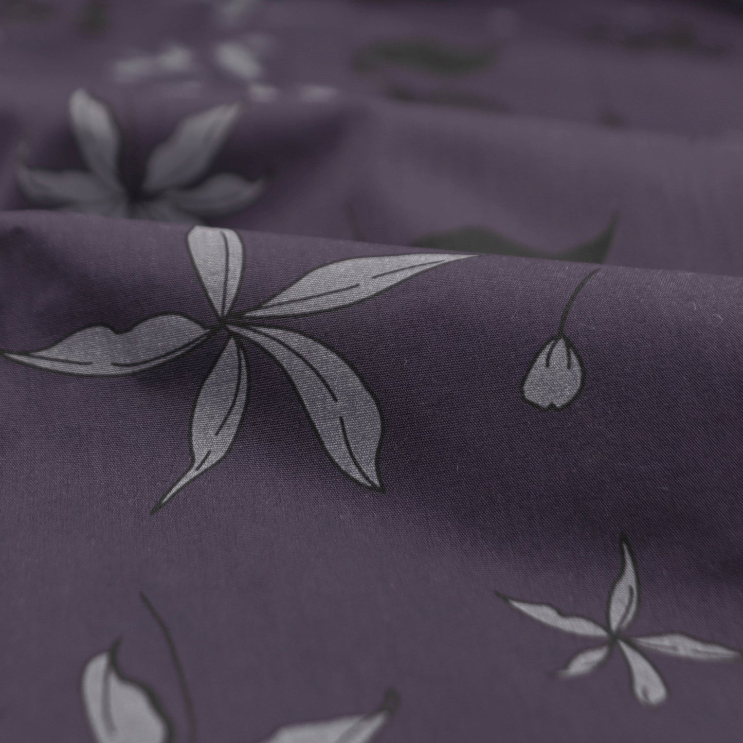 Midnight Garden Poplin Fabric - Kapaas