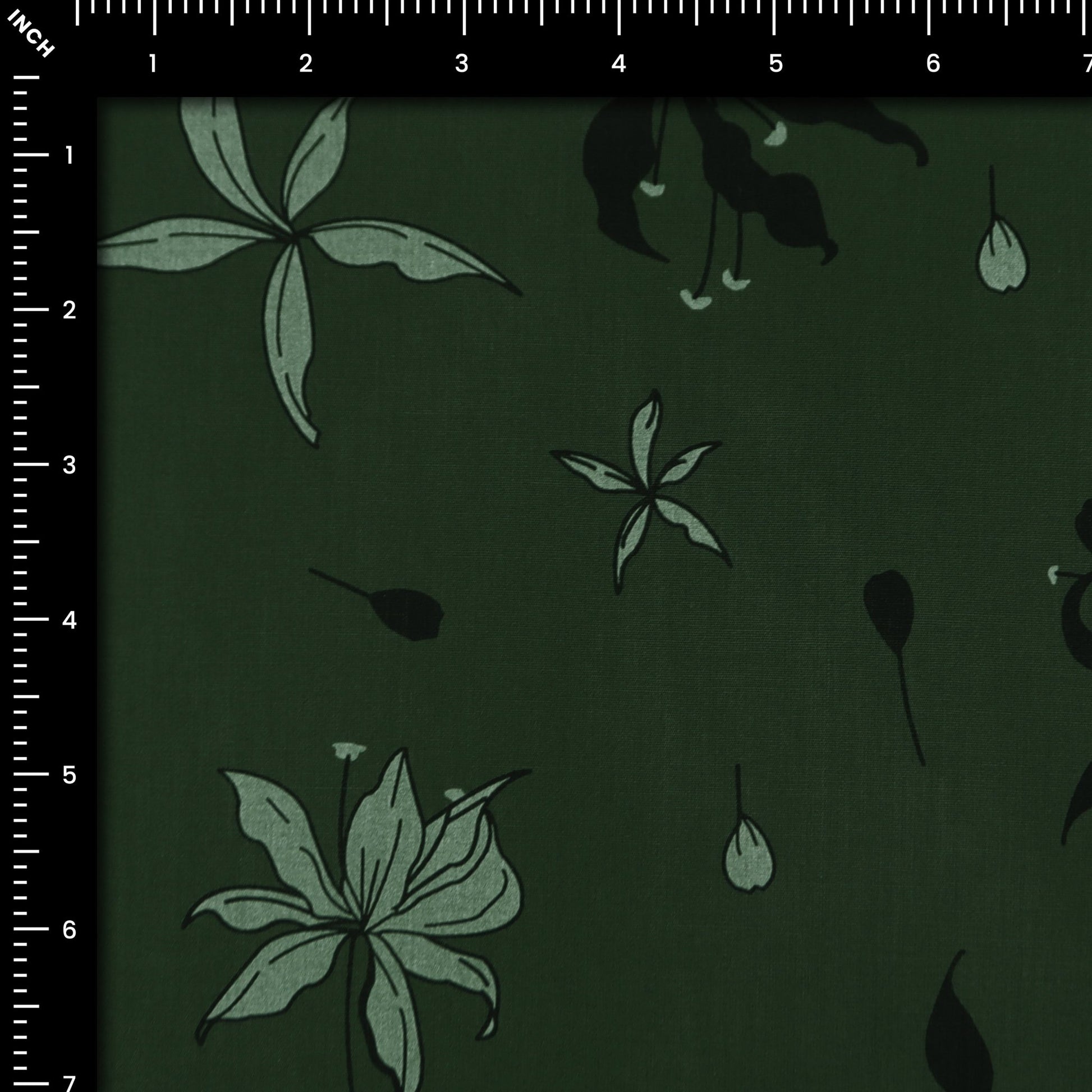 Midnight Garden Poplin Fabric - Kapaas