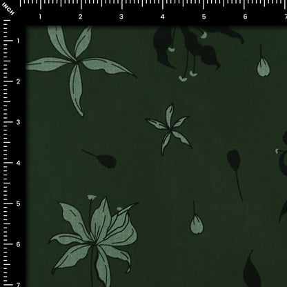 Midnight Garden Poplin Fabric - Kapaas