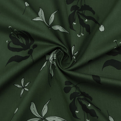 Midnight Garden Poplin Fabric - Kapaas