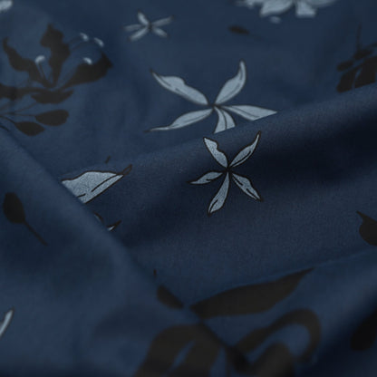 Midnight Garden Poplin Fabric - Kapaas