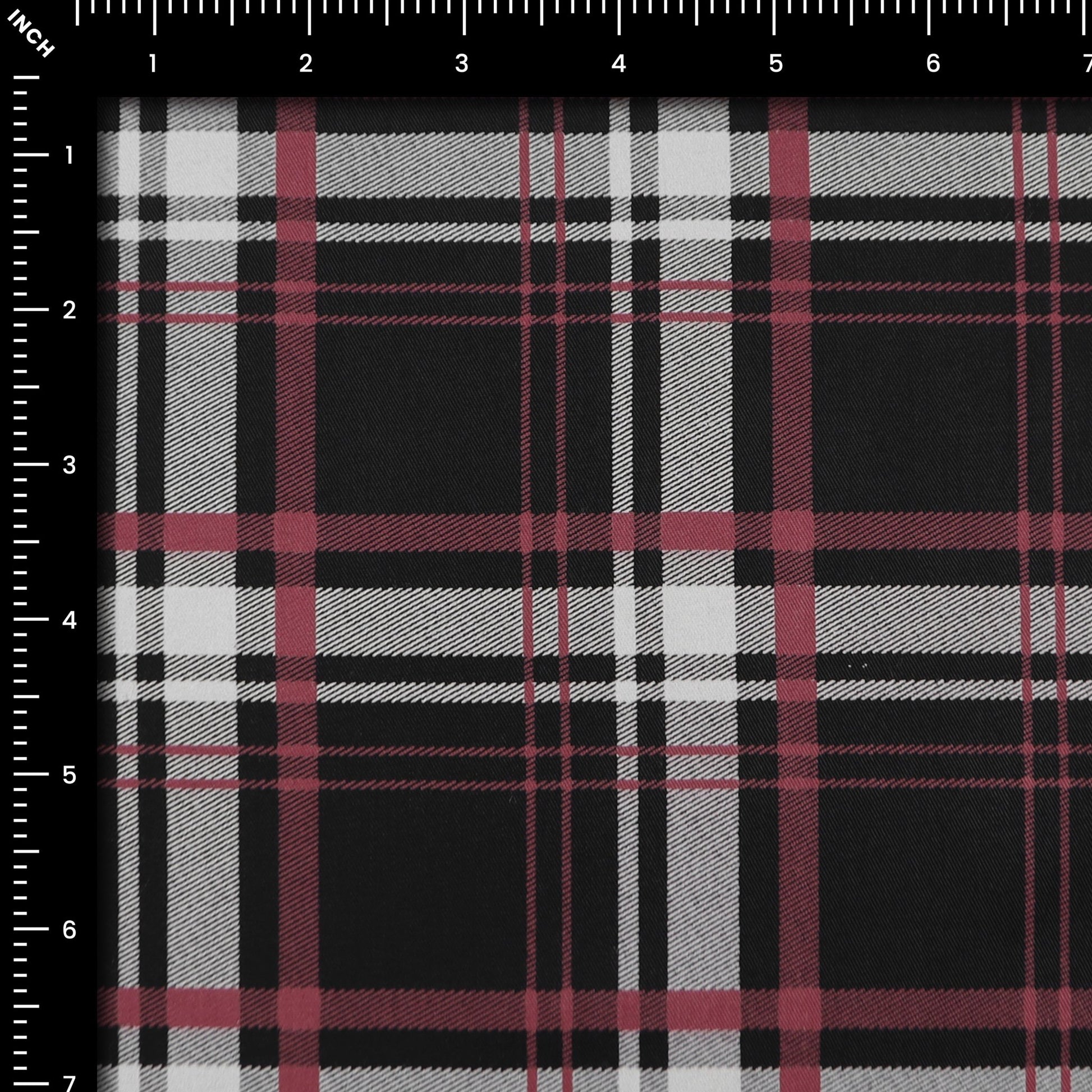 Modern Tartan Check Twill Fabric - Kapaas